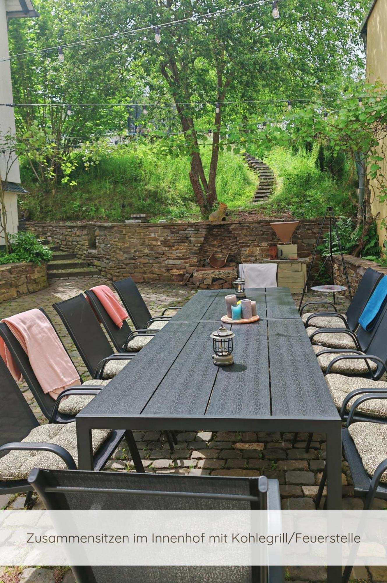 Hofgut Eveshausen - Das Ferienhaus In Der Natur Fuer Familien Und Gruppen Dommershausen ภายนอก รูปภาพ